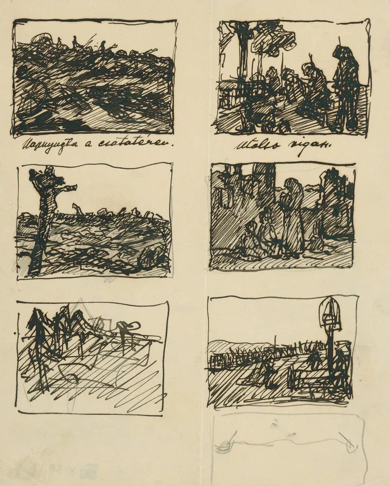 Six Drawings From War
