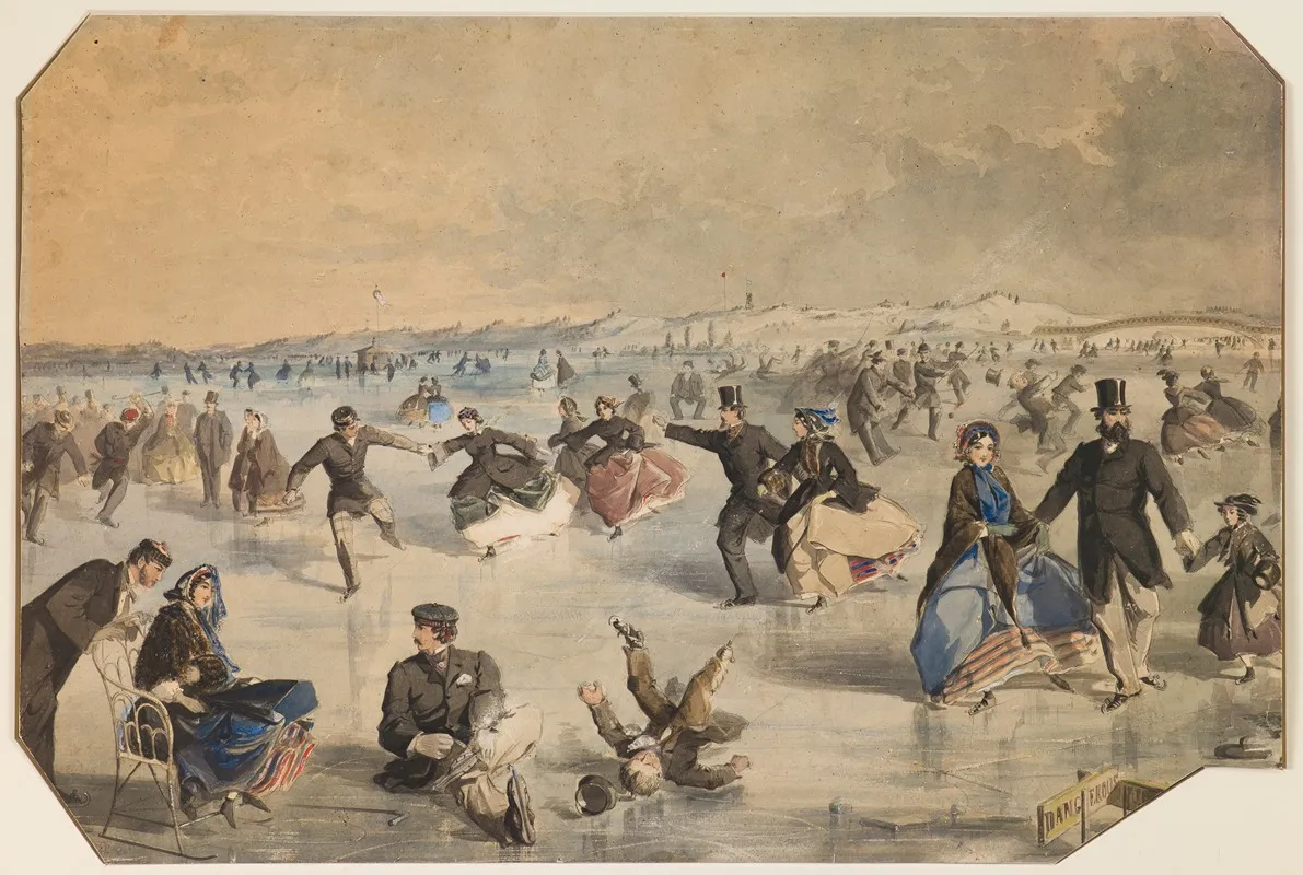 Skating In Central Park