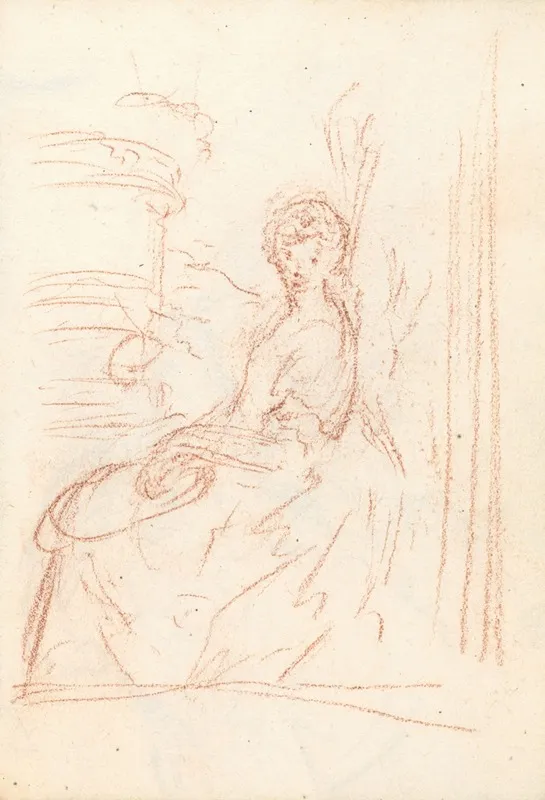 Sketch 7 Wall Art by Benjamin West - High-Resolution Digital Print
