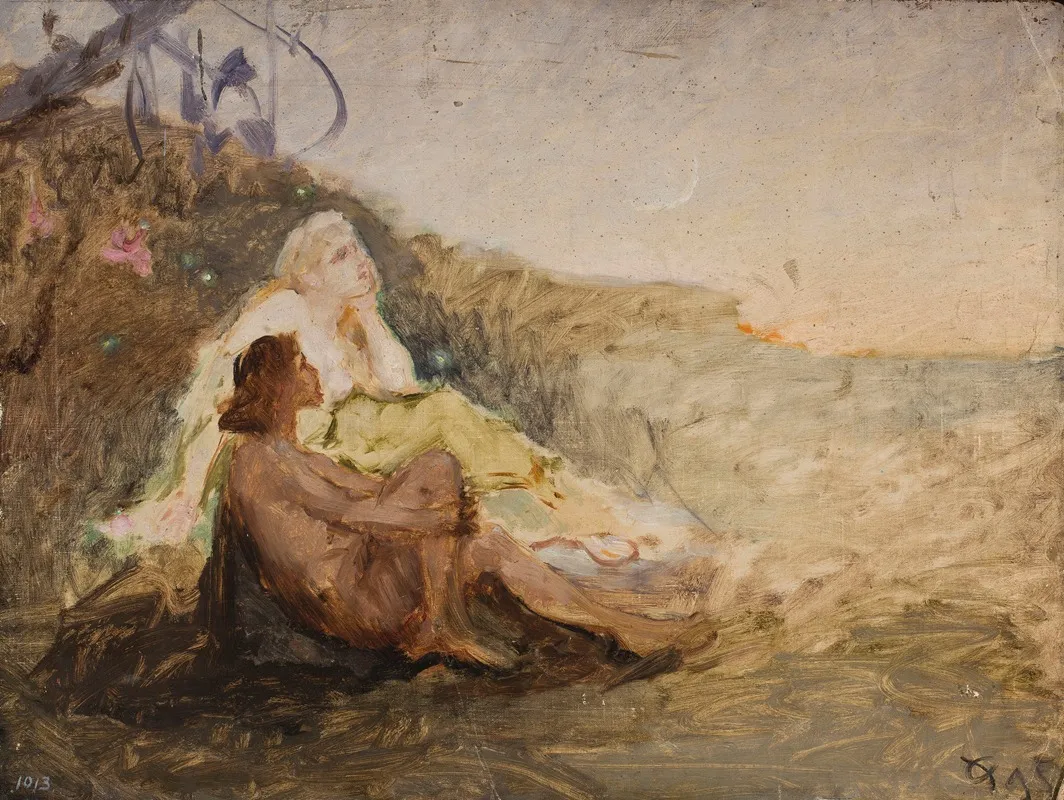 Sketch For The Painting Love