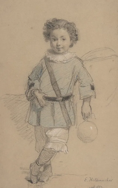 Sketch Of A Young Boy