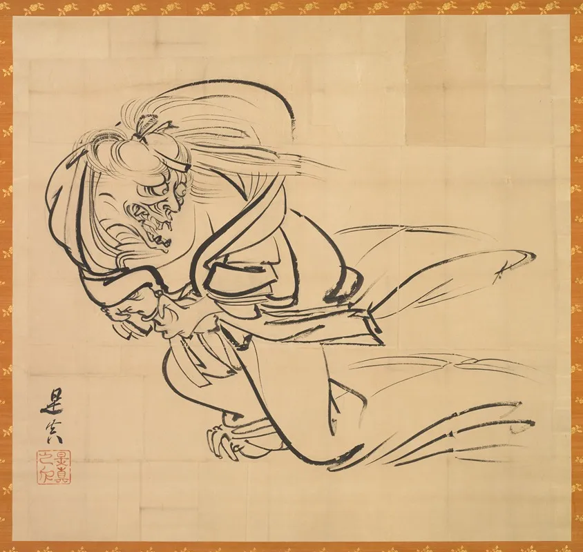Sketch Of Ibaraki Doji
