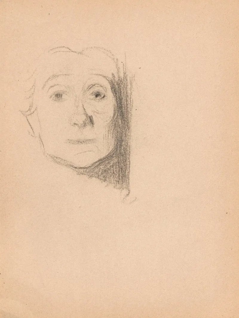 Sketch Of Self Portrait