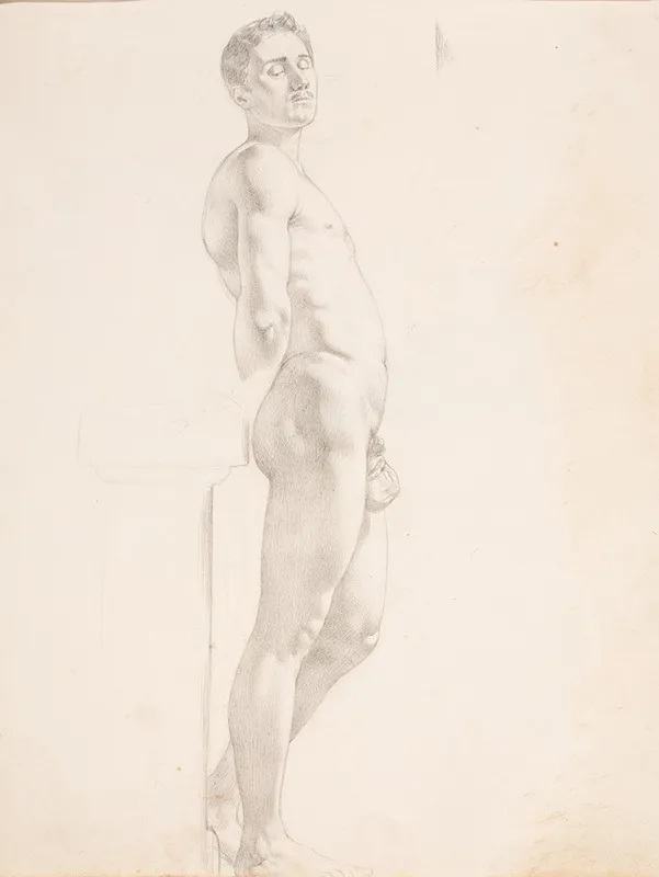 Sketchbook Drawings Pl3 Wall Art by Erasmus Von Engert - High-Resolution Digital Print