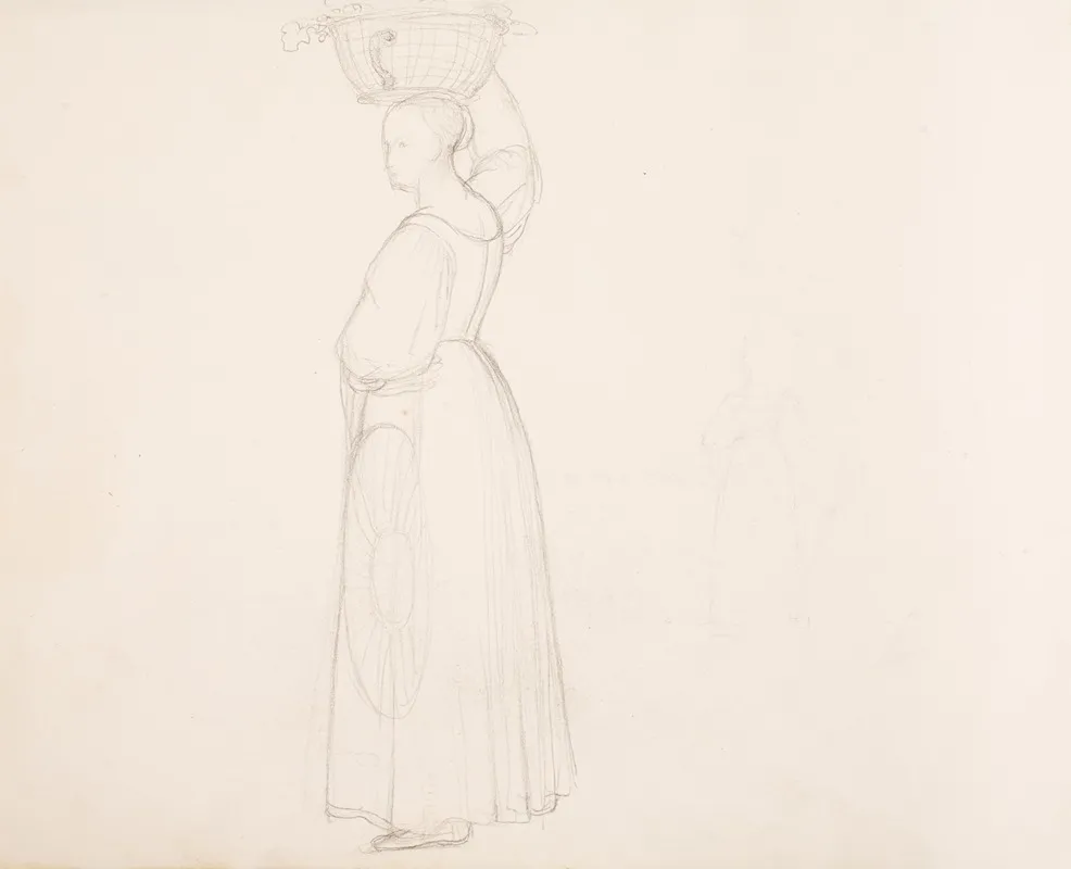 Sketchbook Drawings Pl9 Wall Art by Erasmus Von Engert - High-Resolution Digital Print