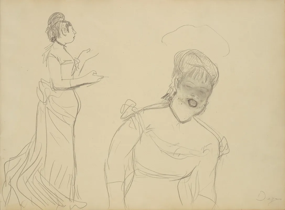 Sketches Of A Cafe Singer 3