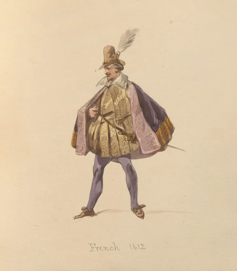 Sketches Of Costume Pl 004 Wall Art by John Richard Coke Smyth - High-Resolution Digital Print