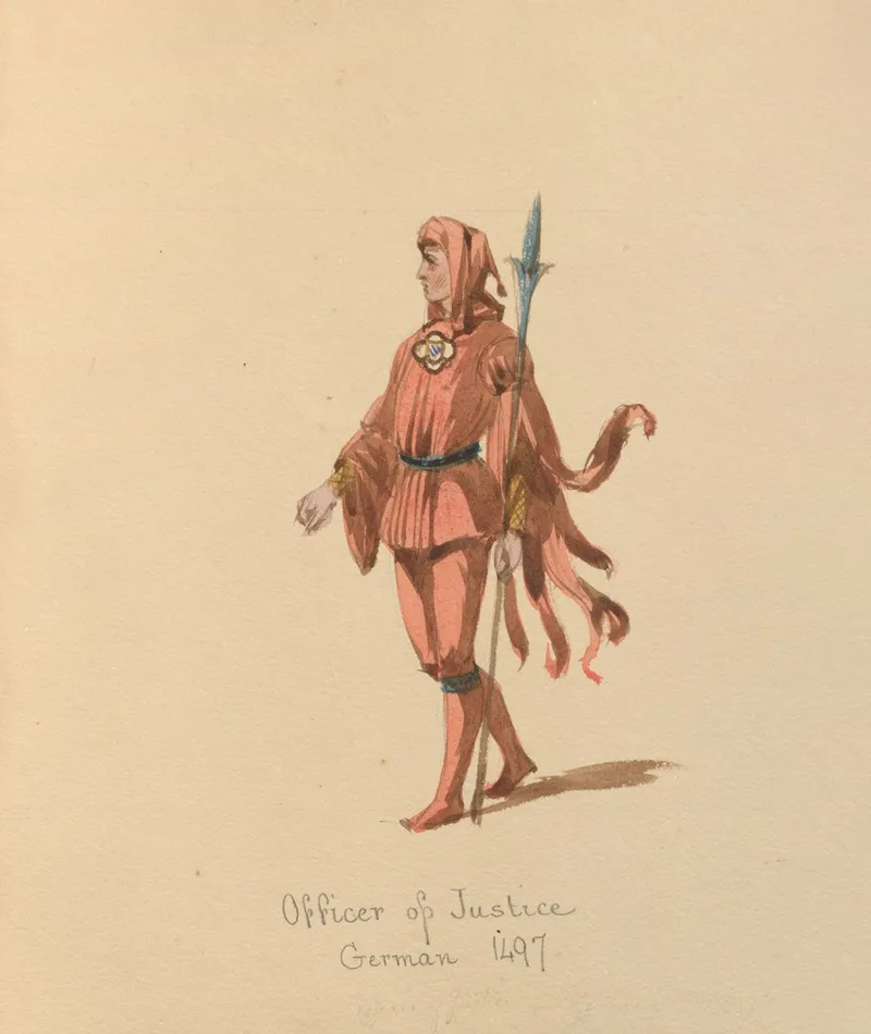 Sketches Of Costume Pl 006 Wall Art by John Richard Coke Smyth - High-Resolution Digital Print