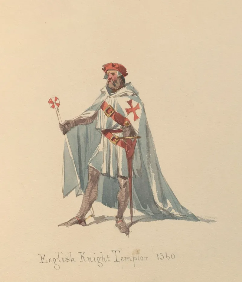 Sketches Of Costume Pl 015 Wall Art by John Richard Coke Smyth - High-Resolution Digital Print