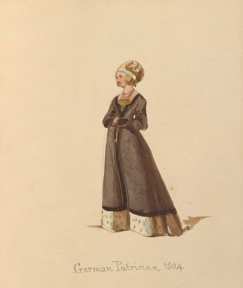 Sketches Of Costume Pl 022 Wall Art by John Richard Coke Smyth - High-Resolution Digital Print