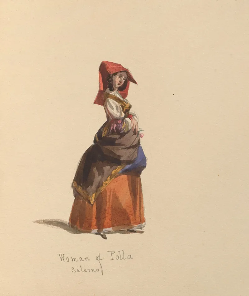 Sketches Of Costume Pl 035 Wall Art by John Richard Coke Smyth - High-Resolution Digital Print