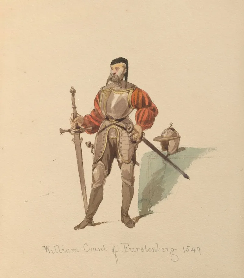 Sketches Of Costume Pl 036 Wall Art by John Richard Coke Smyth - High-Resolution Digital Print