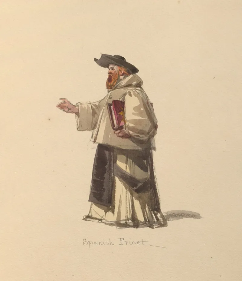 Sketches Of Costume Pl 038 Wall Art by John Richard Coke Smyth - High-Resolution Digital Print