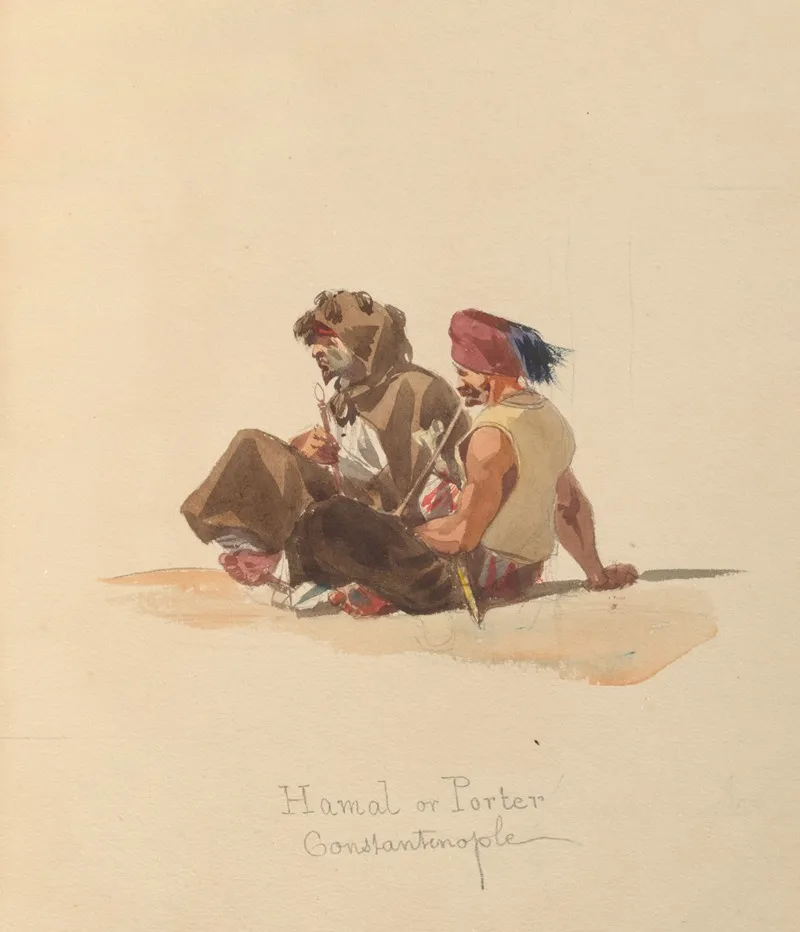 Sketches Of Costume Pl 045 Wall Art by John Richard Coke Smyth - High-Resolution Digital Print