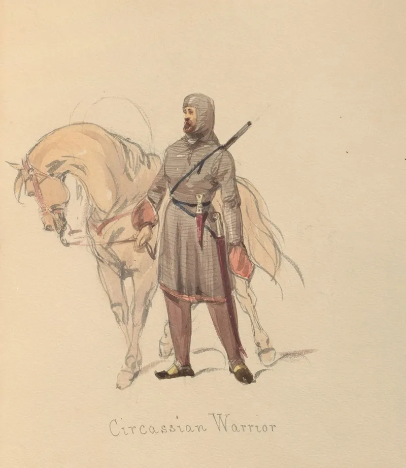 Sketches Of Costume Pl 055 Wall Art by John Richard Coke Smyth - High-Resolution Digital Print