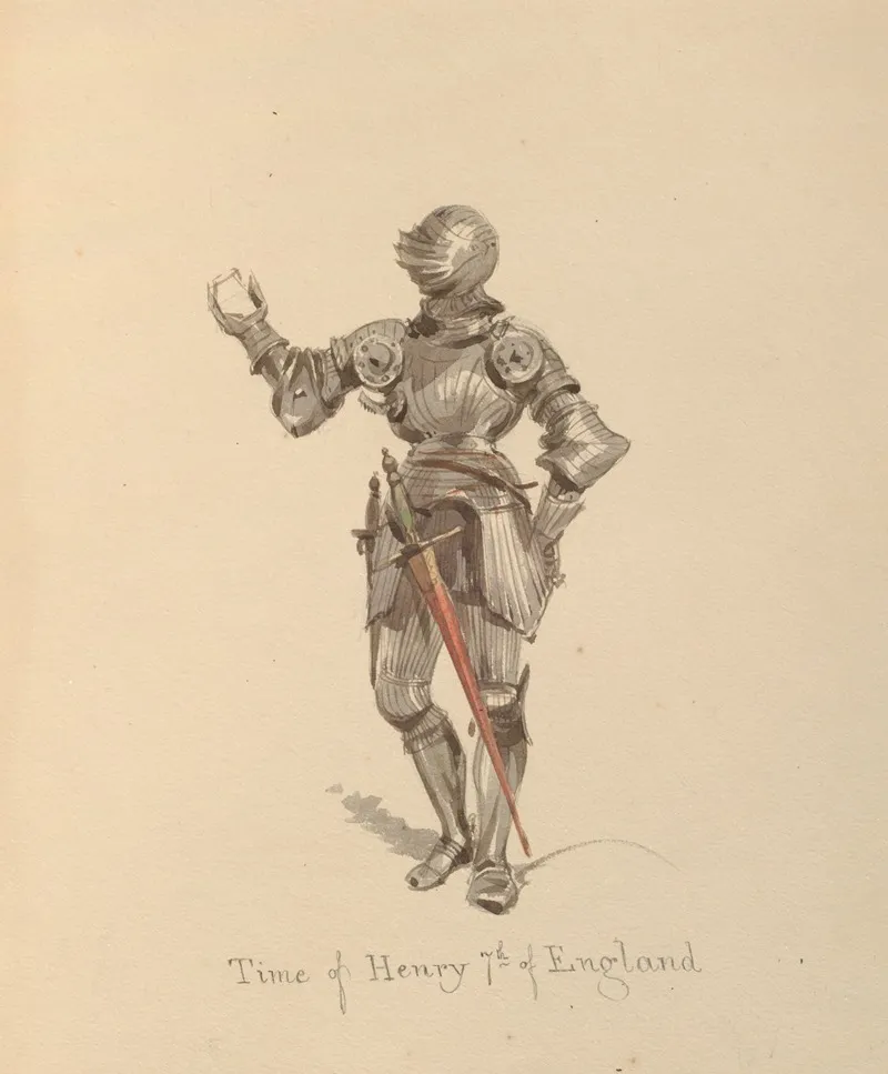 Sketches Of Costume Pl 064 Wall Art by John Richard Coke Smyth - High-Resolution Digital Print