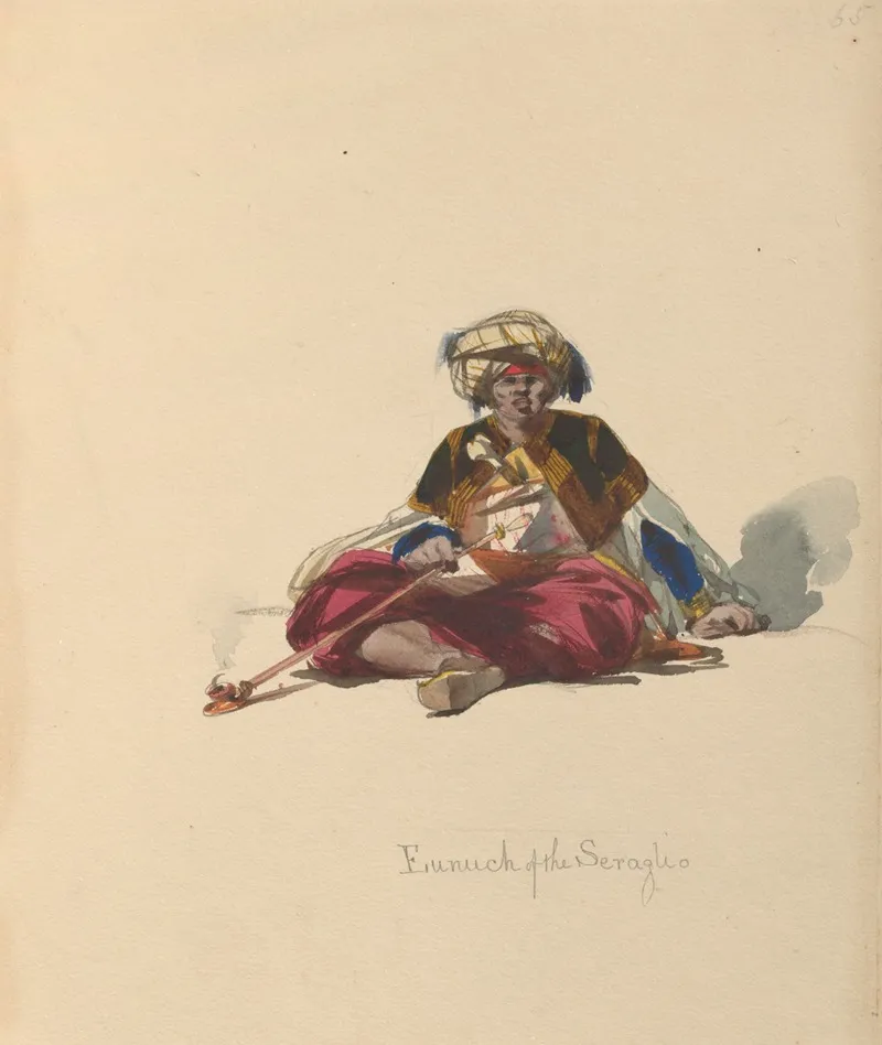 Sketches Of Costume Pl 065 Wall Art by John Richard Coke Smyth - High-Resolution Digital Print