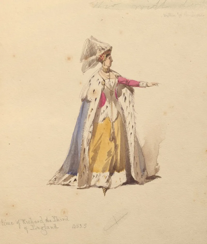 Sketches Of Costume Pl 066 Wall Art by John Richard Coke Smyth - High-Resolution Digital Print