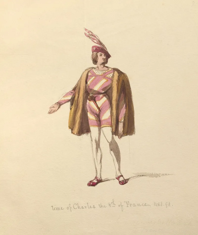 Sketches Of Costume Pl 072 Wall Art by John Richard Coke Smyth - High-Resolution Digital Print