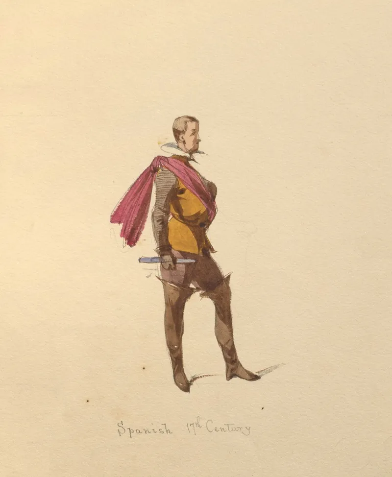 Sketches Of Costume Pl 080 Wall Art by John Richard Coke Smyth - High-Resolution Digital Print