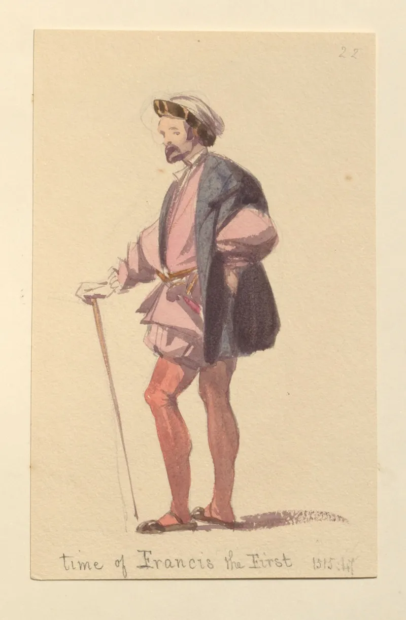 Sketches Of Costume Pl 087 Wall Art by John Richard Coke Smyth - High-Resolution Digital Print