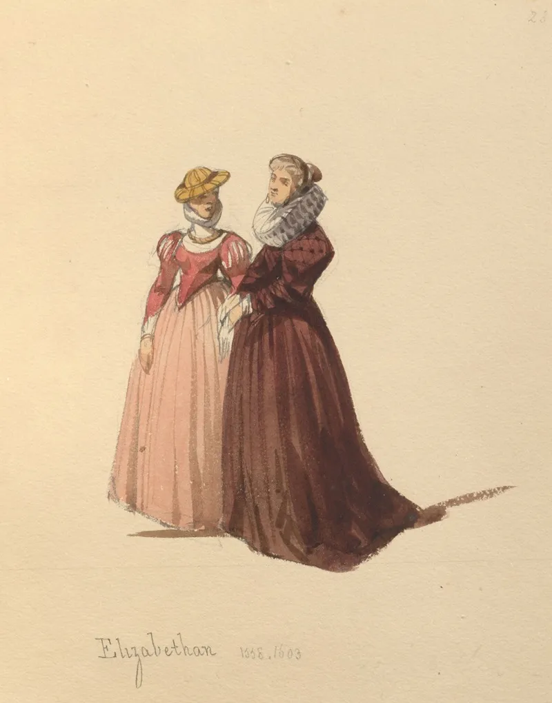 Sketches Of Costume Pl 088 Wall Art by John Richard Coke Smyth - High-Resolution Digital Print