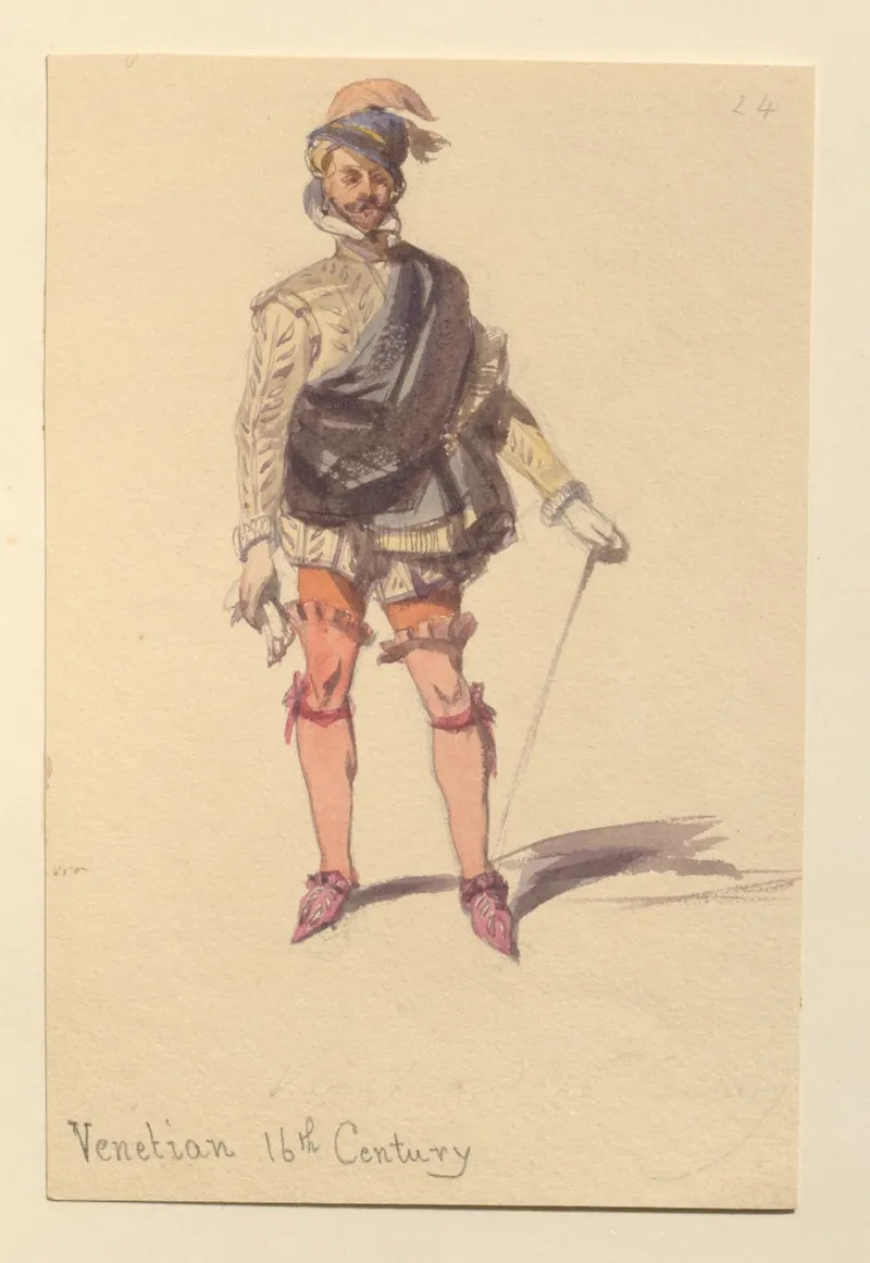 Sketches Of Costume Pl 089 Wall Art by John Richard Coke Smyth - High-Resolution Digital Print
