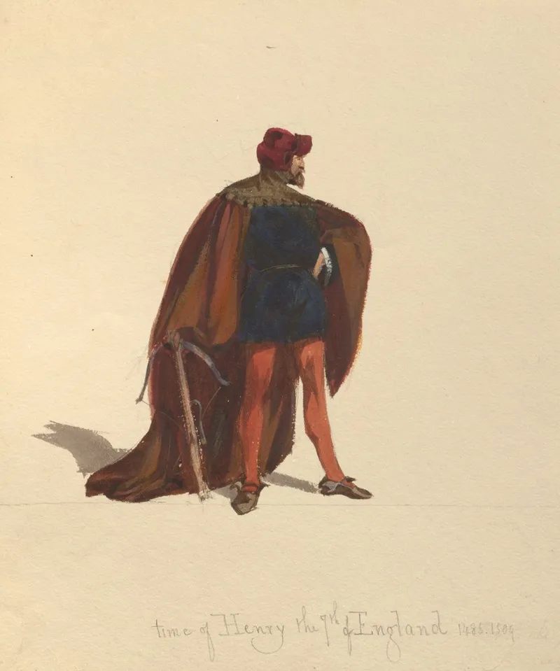 Sketches Of Costume Pl 104 Wall Art by John Richard Coke Smyth - High-Resolution Digital Print