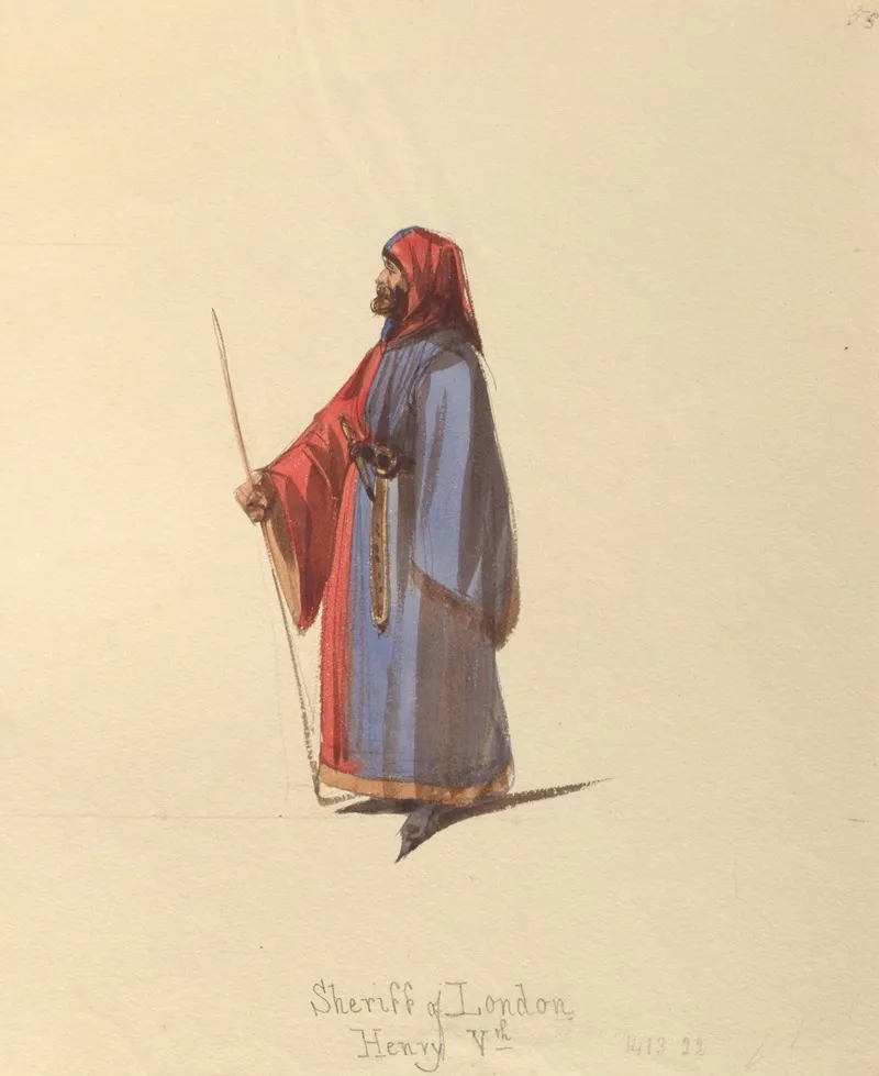 Sketches Of Costume Pl 120 Wall Art by John Richard Coke Smyth - High-Resolution Digital Print