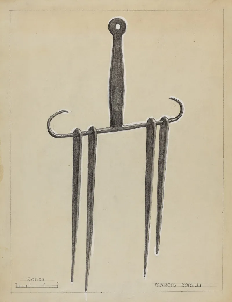Skewers And Holder 5