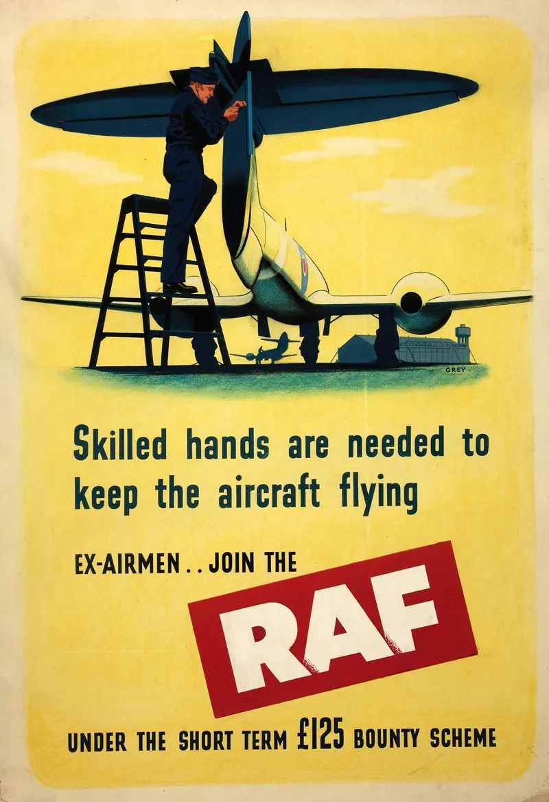 Skilled Hands Are Needed To Keep The Aircraft Flying Ex Airmen Join The Raf Under The Short Term 125 Bounty Scheme