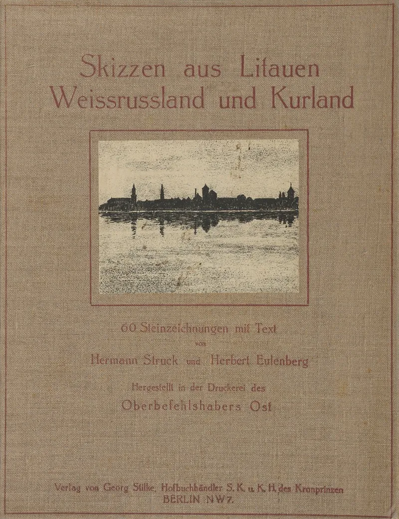 Skizzen Aus Litauen Weissrussland Und Kurland Cover