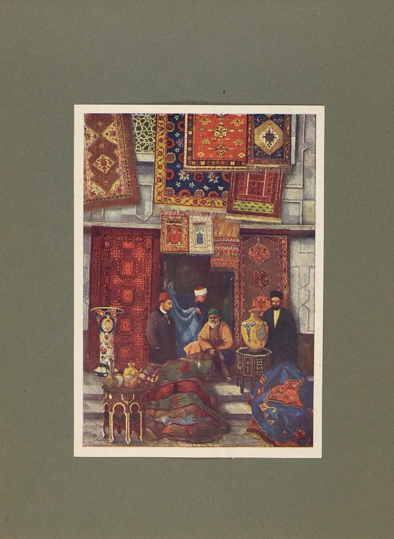 Sklep Dywanow W Stambule Wall Art by Wiktor Poraj-Chlebowski - High-Resolution Digital Print
