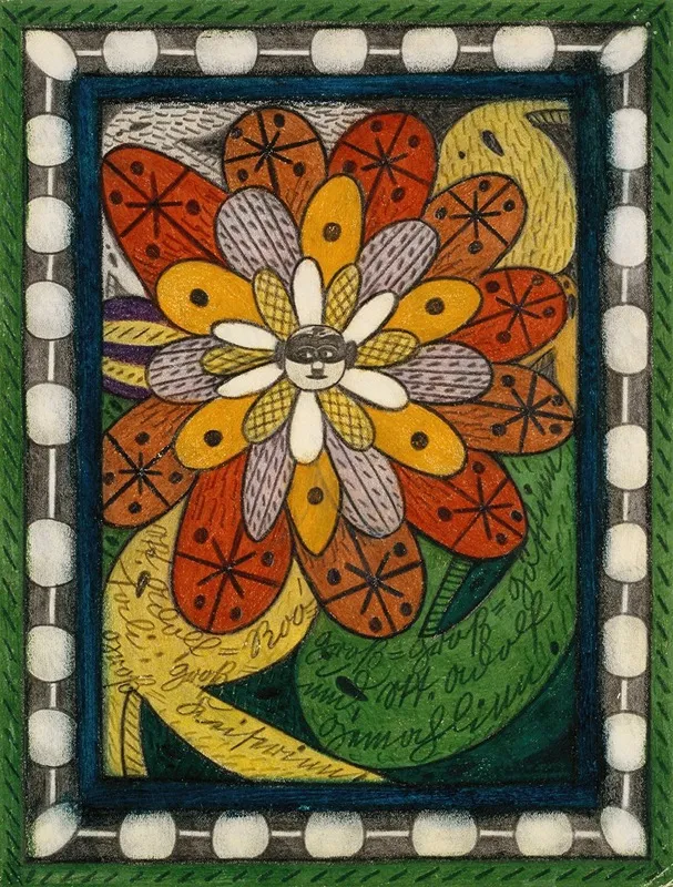 Skt Adolfroosali Wall Art by Adolf Wölfli - High-Resolution Digital Print