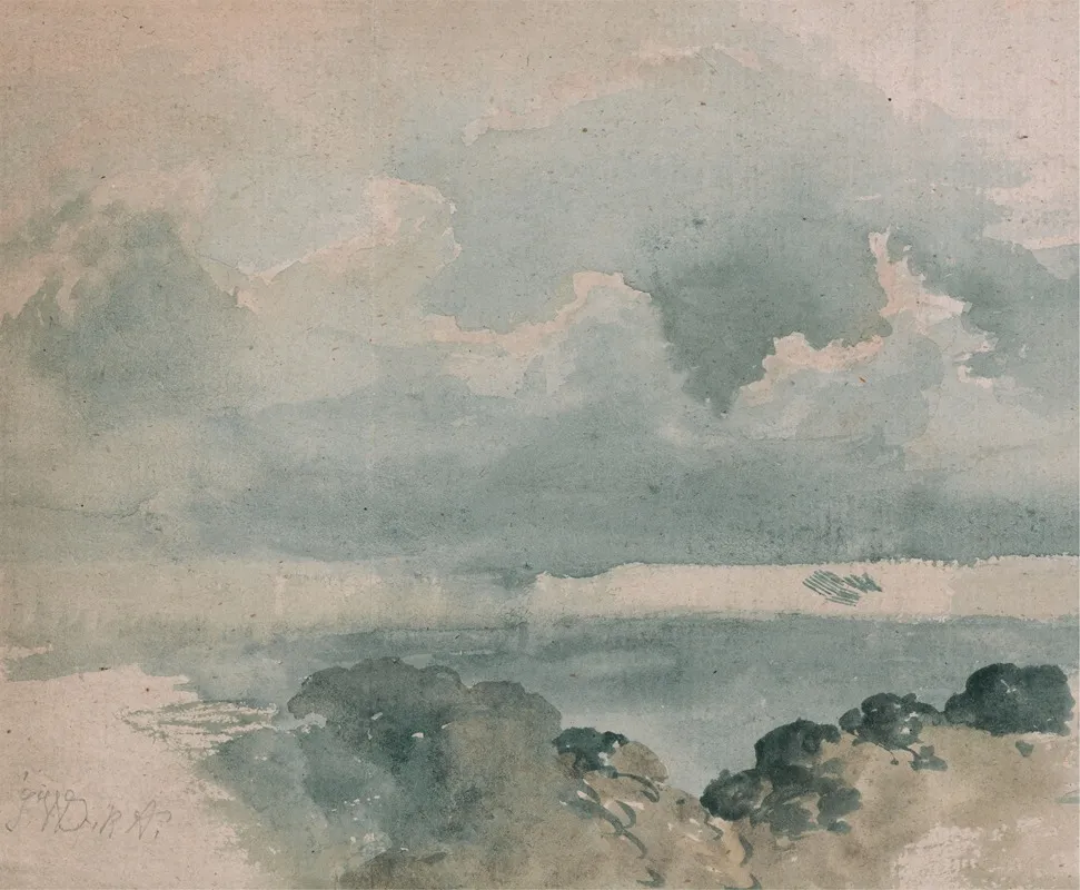 Sky Study 2 Wall Art by James Ward - High-Resolution Digital Print