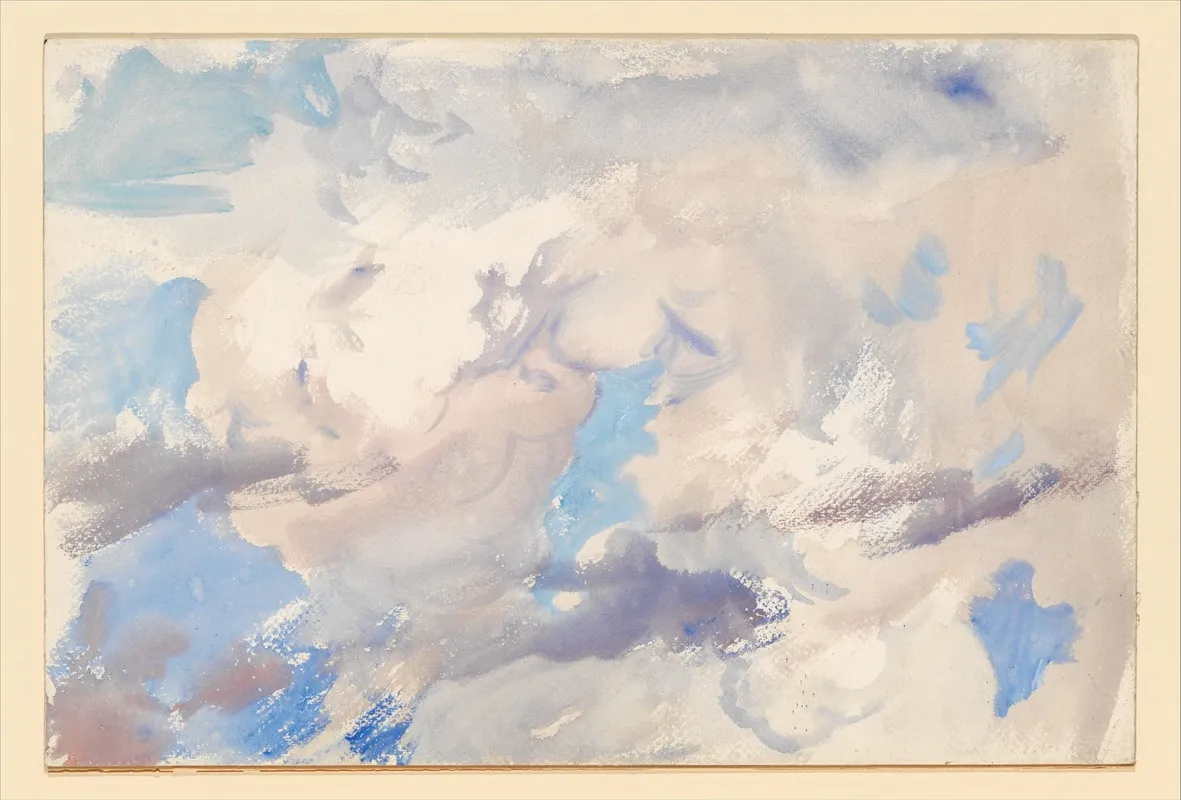 Sky Wall Art by John Singer Sargent - High-Resolution Digital Print