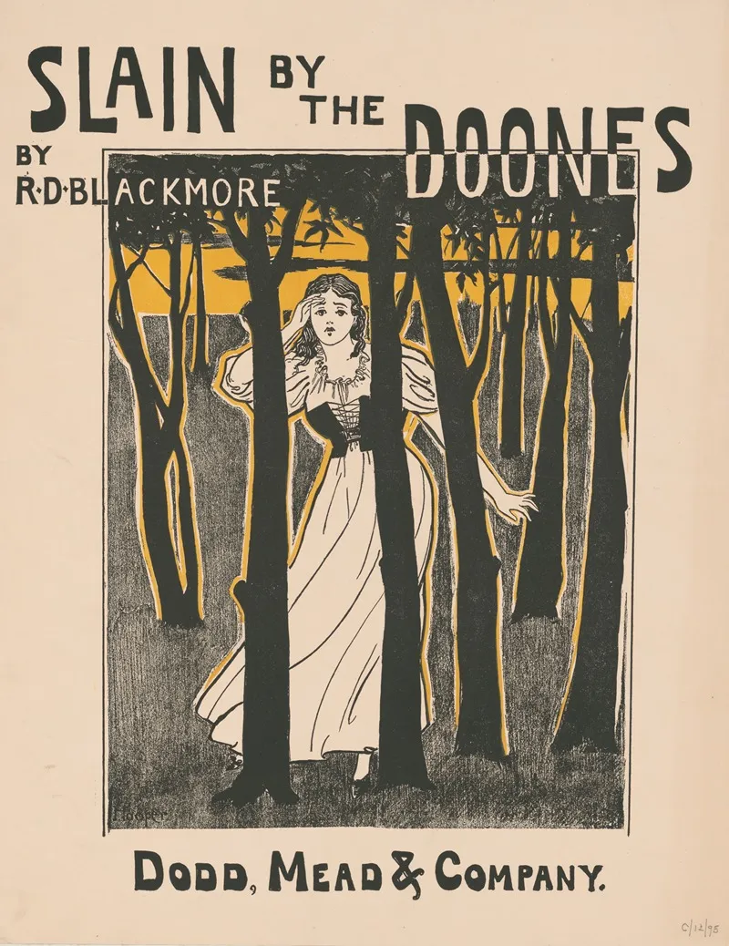 Slain By The Doones By R D Blackmore Wall Art by Will Phillip Hooper - High-Resolution Digital Print