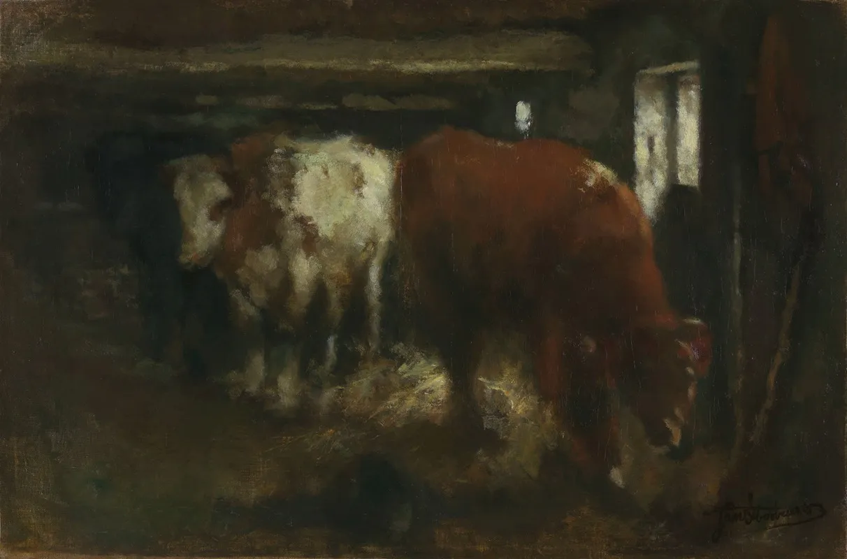 Slaughter Shed Wall Art by Jan Stobbaerts - High-Resolution Digital Print