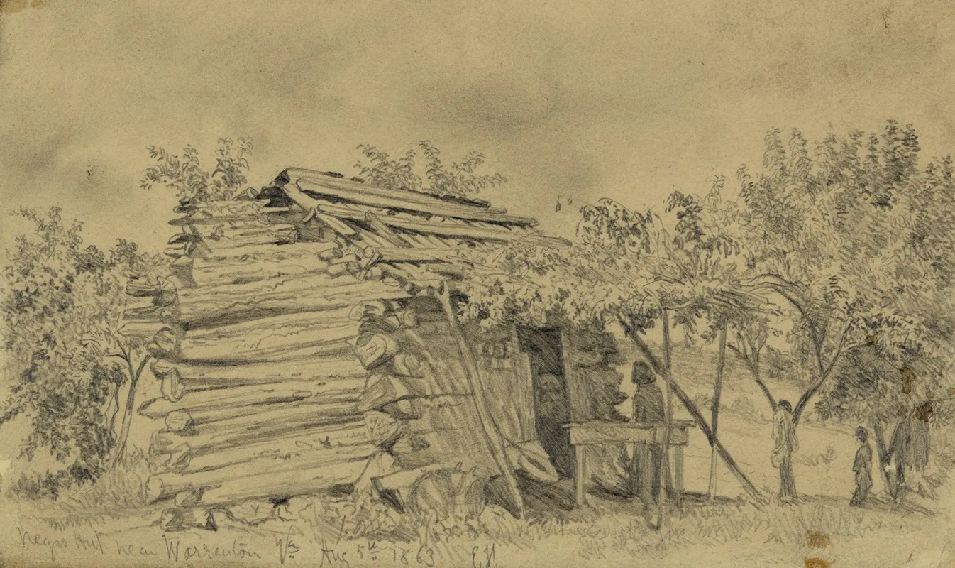 Slave Cabin Near Warrenton Va