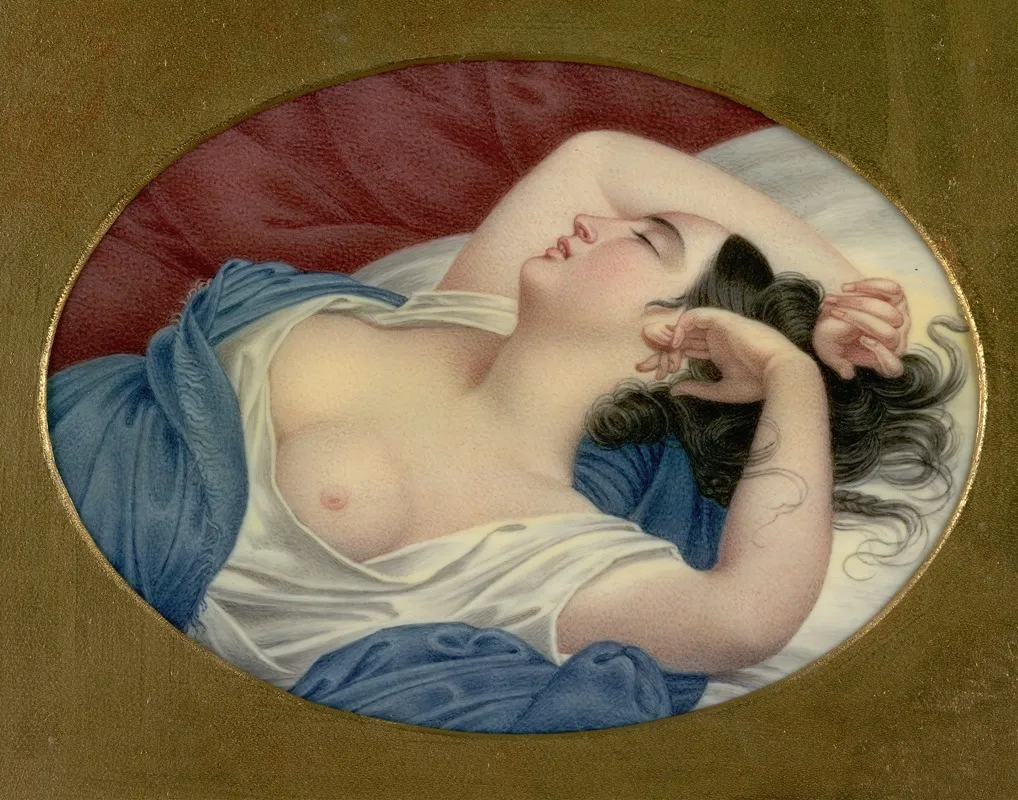 Sleeping Beauty Wall Art by Henry Brintnell Bounetheau - High-Resolution Digital Print