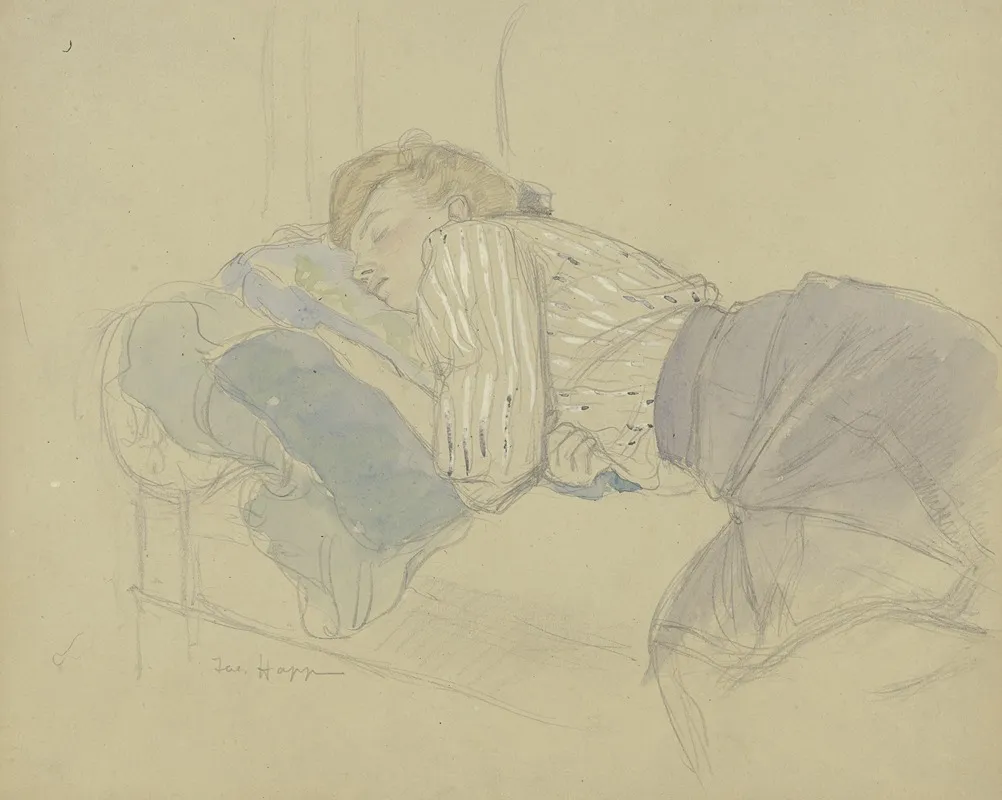 Sleeping Young Woman