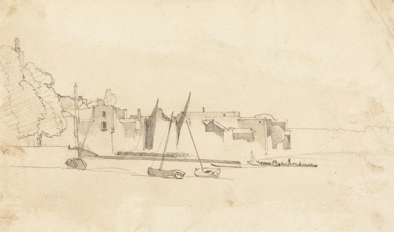 Small Boats In Harbor