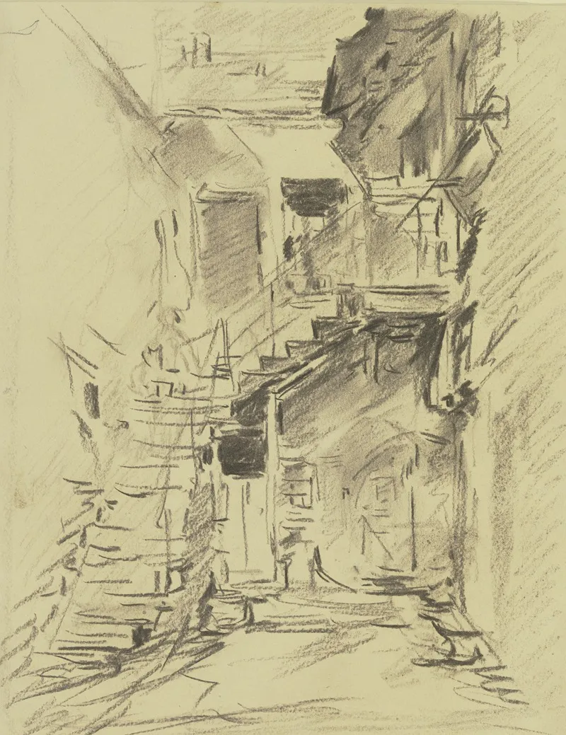 Small Farmstead With Steep Stairs