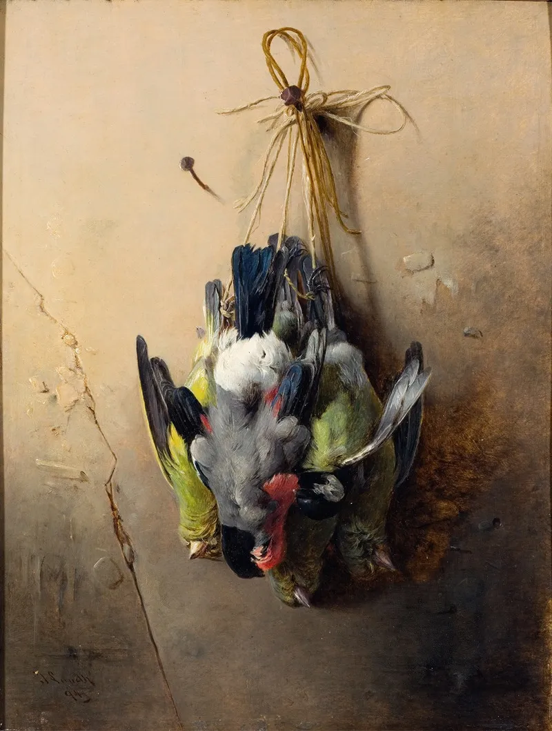 Small For The Table Birds Wall Art by Theodor Lundh - High-Resolution Digital Print