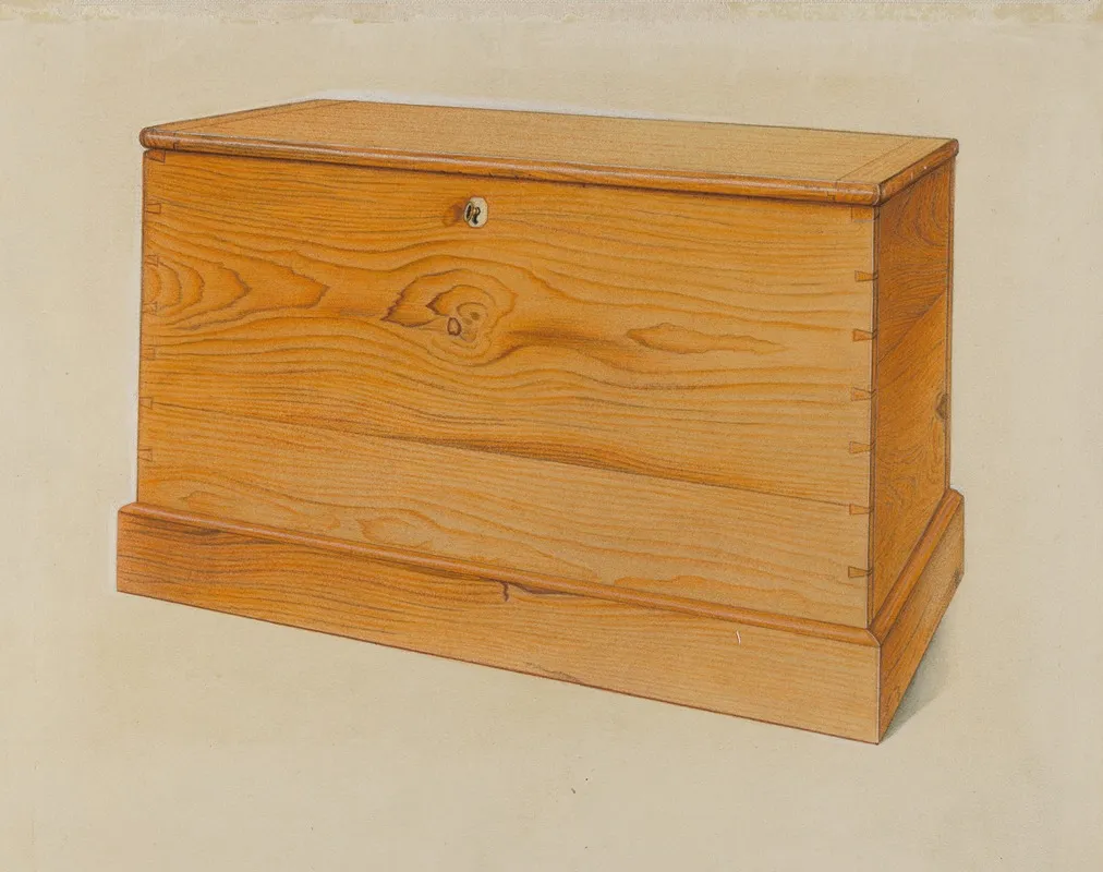 Small Shaker Chest Wall Art by Sumner Merrill - High-Resolution Digital Print