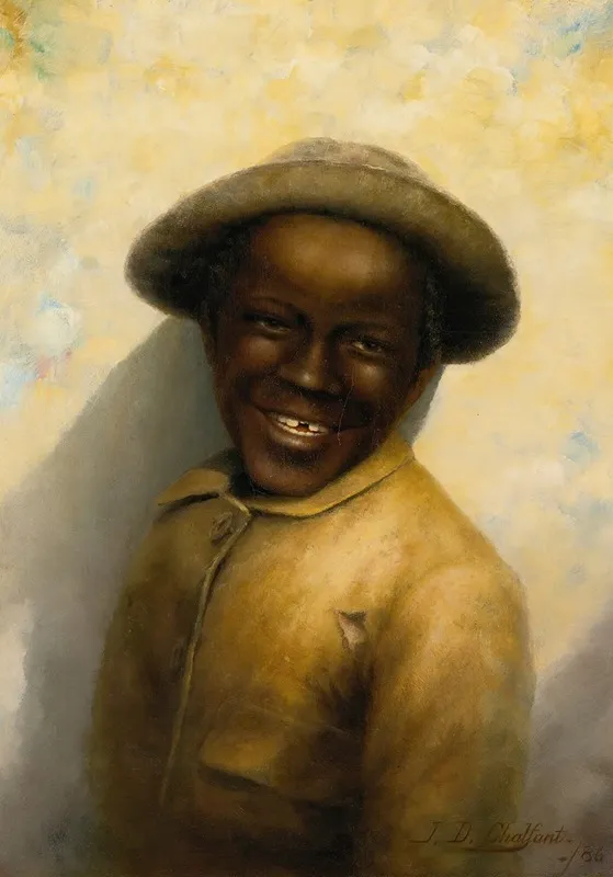 Smiling Boy Wall Art by Jefferson David Chalfant - High-Resolution Digital Print