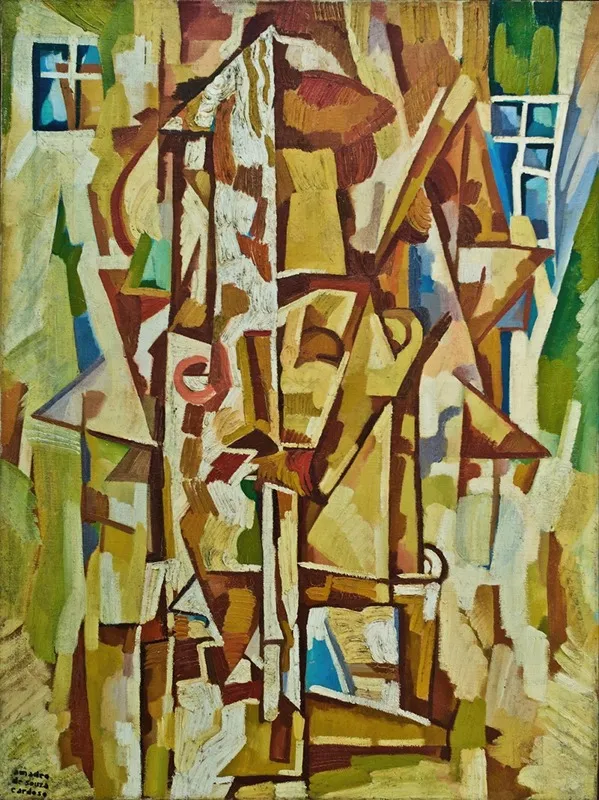 Smoker With A Cigarette Holder Wall Art by Amadeo de Souza-Cardoso - High-Resolution Digital Print