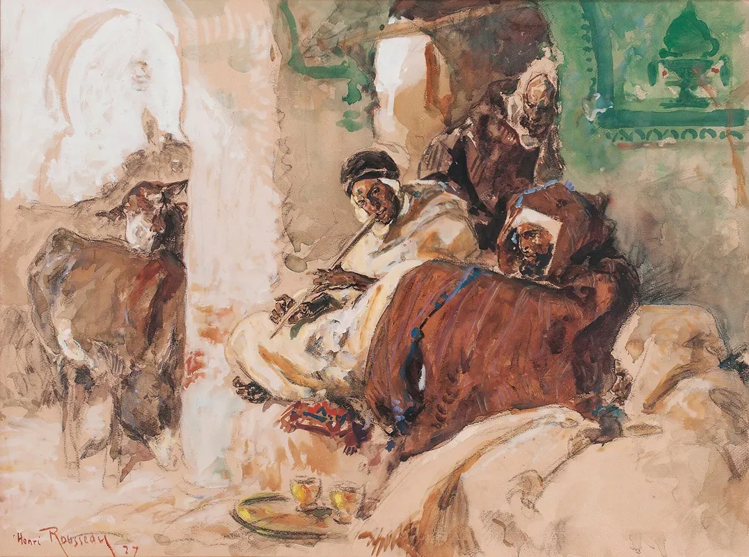 Smokers Resting