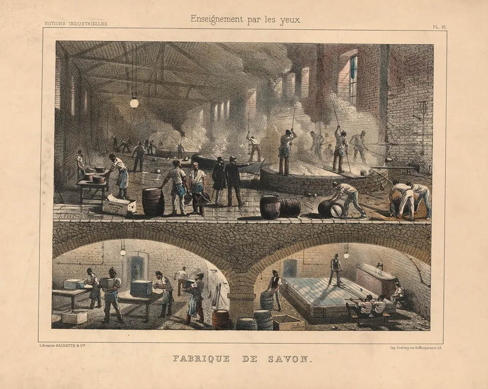 Soap Factory Wall Art by S. Ferat - High-Resolution Digital Print
