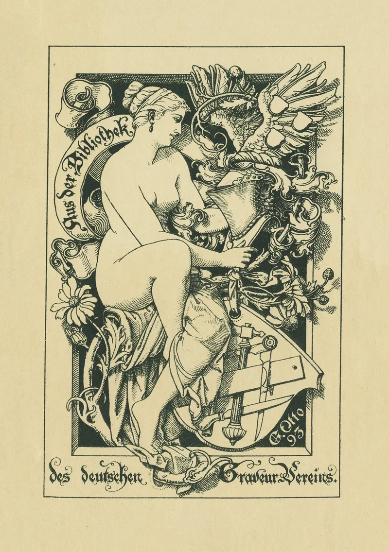 Society Of Engravers Wall Art by Georg Otto - High-Resolution Digital Print
